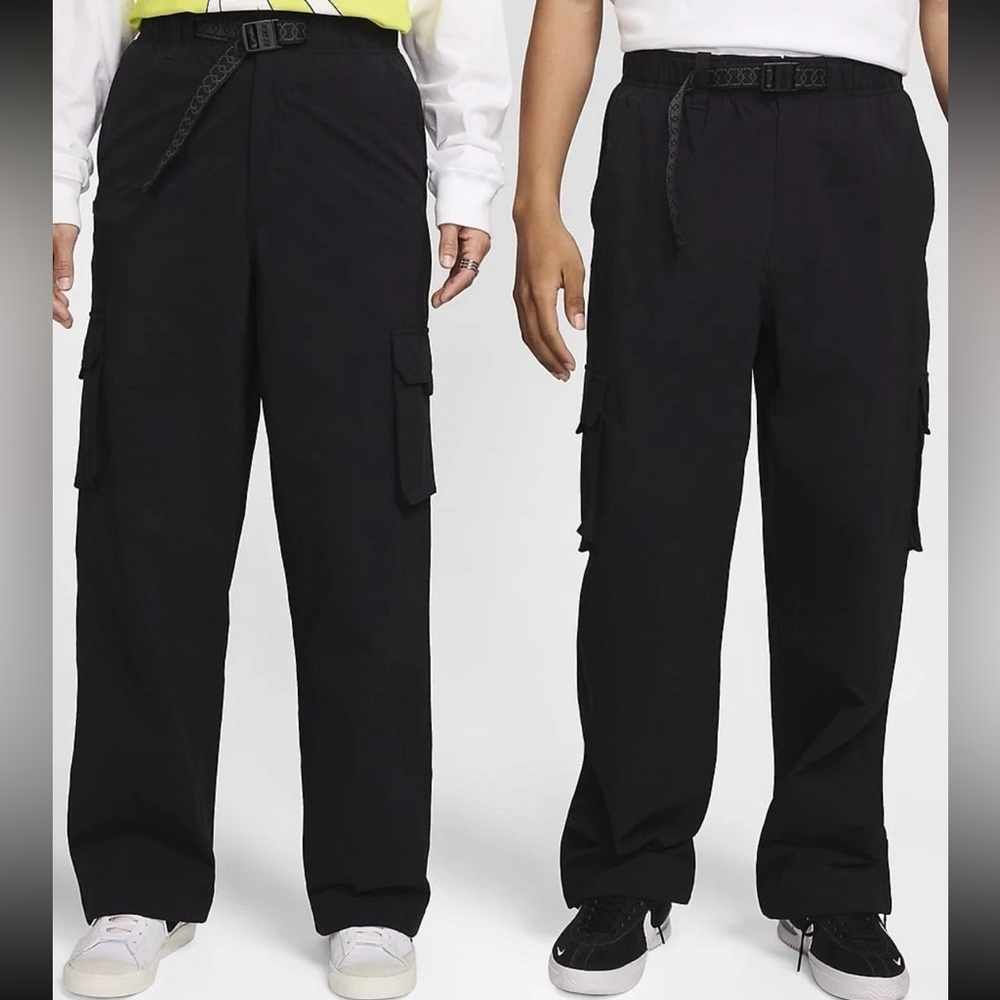 Nike SB Kearny Cargo Skate Pants Black/White  FV7347-010 Unisex DSWT